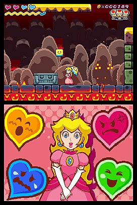 Super Princess Peach - DS/DSi Screen