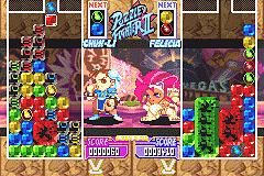 Super Puzzle Fighter 2 - GBA Screen