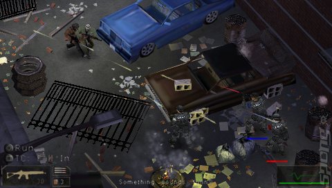 S.W.A.T.: Target Liberty - PSP Screen