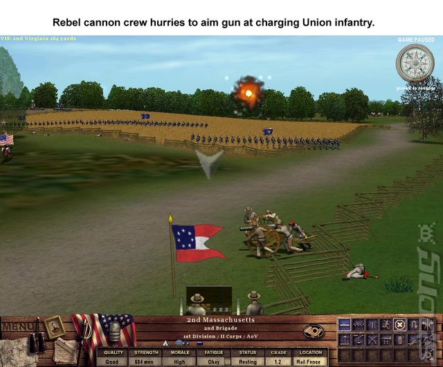 Take Command: 2nd Manassas - PC Screen