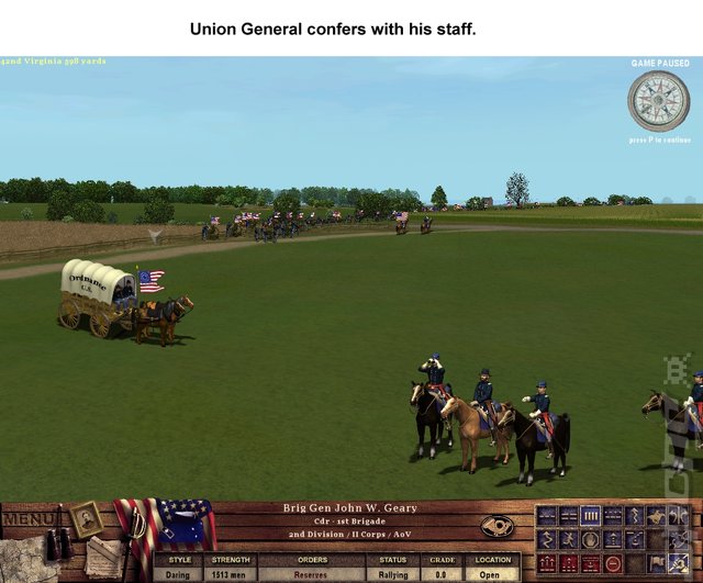 Take Command: 2nd Manassas - PC Screen