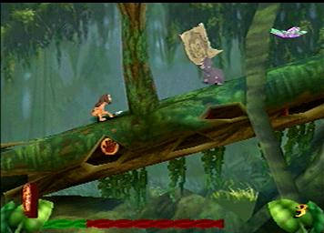 Tarzan - PlayStation Screen