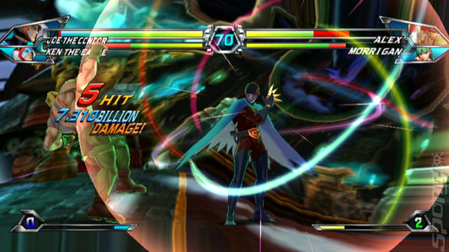 Tatsunoko vs Capcom: Ultimate All Stars - Wii Screen