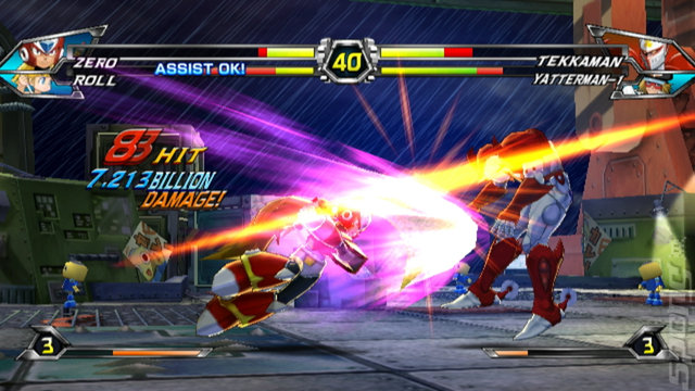 Tatsunoko vs Capcom: Ultimate All Stars - Wii Screen