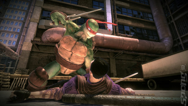 Teenage Mutant Ninja Turtles - Xbox 360 Screen