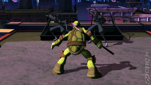 Teenage Mutant Ninja Turtles - 3DS/2DS Screen
