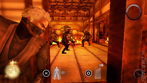 Tenchu: Shadow Assassins - PSP Screen