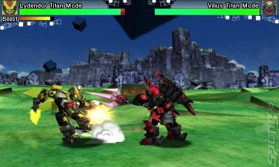 Tenkai Knights: Brave Battle - 3DS/2DS Screen