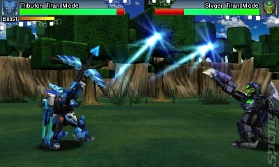 Tenkai Knights: Brave Battle - 3DS/2DS Screen