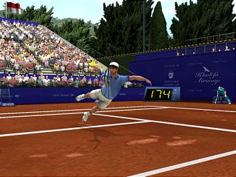 Tennis Masters Series 2003 - PC Screen