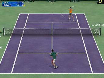 Tennis Masters Series 2003 - PC Screen