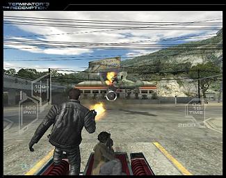 Terminator 3: The Redemption - Xbox Screen