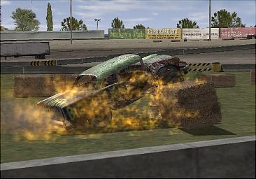 Driven to Destruction - PS2 Screen