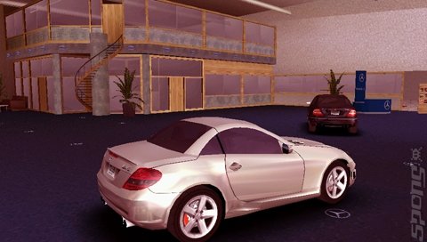 Test Drive: Unlimited - PSP Screen