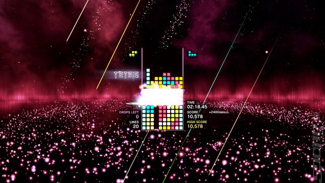 Tetris Effect - PS4 Screen