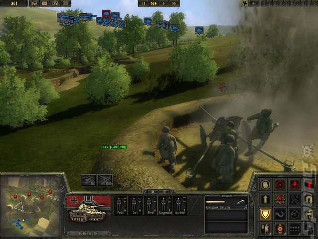 Theatre of War II: Kursk 1943 - PC Screen