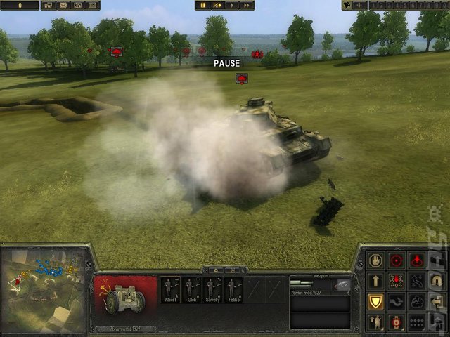 Theatre of War II: Kursk 1943 - PC Screen