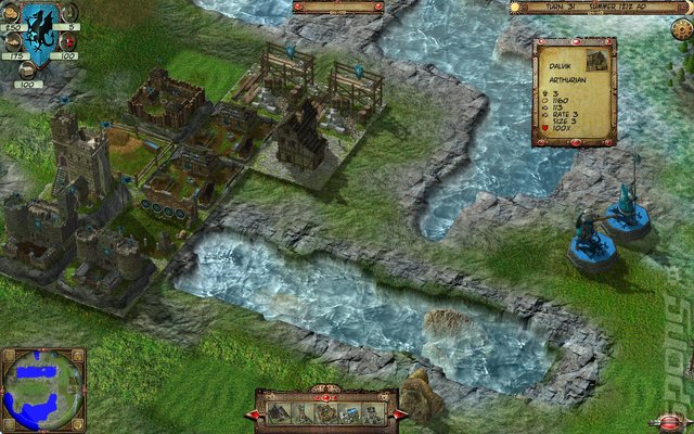 The Battles of King Arthur - PC Screen