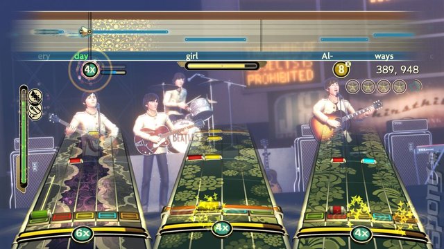 The Beatles: RockBand - Wii Screen