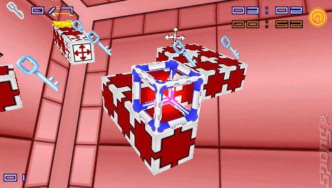 The Cube - PSP Screen