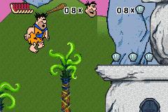 The Flintstones: Big Trouble in Bedrock - GBA Screen