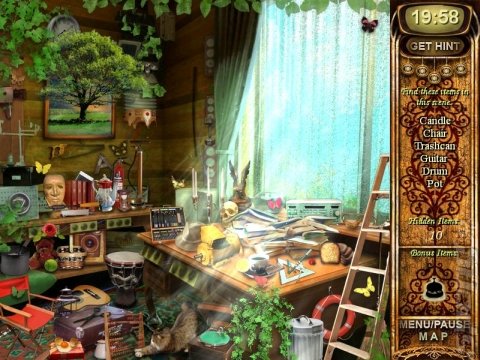Hidden Mystery Collectives: Haunted Hotel I & II - PC Screen