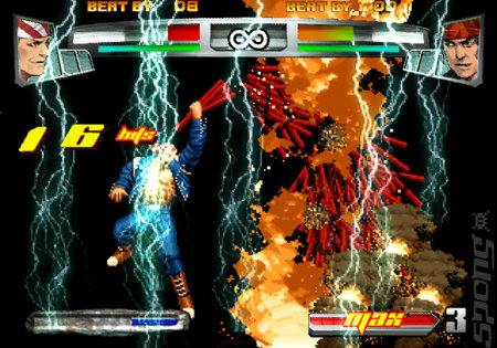 The King of Fighters NeoWave - PS2 Screen