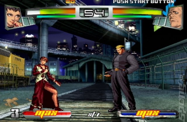 The King of Fighters NeoWave - PS2 Screen