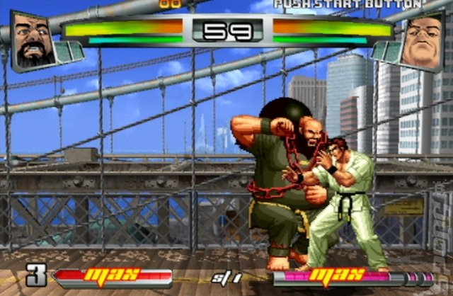 The King of Fighters NeoWave - PS2 Screen