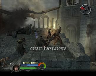 The Lord of the Rings: The Return of the King - PS2 Screen