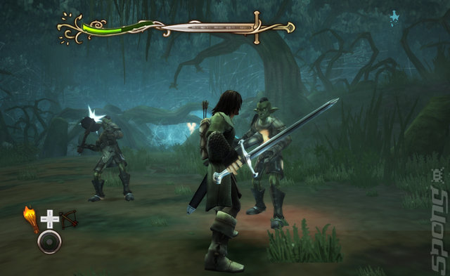 The Lord of the Rings: Aragorn's Quest - Wii Screen