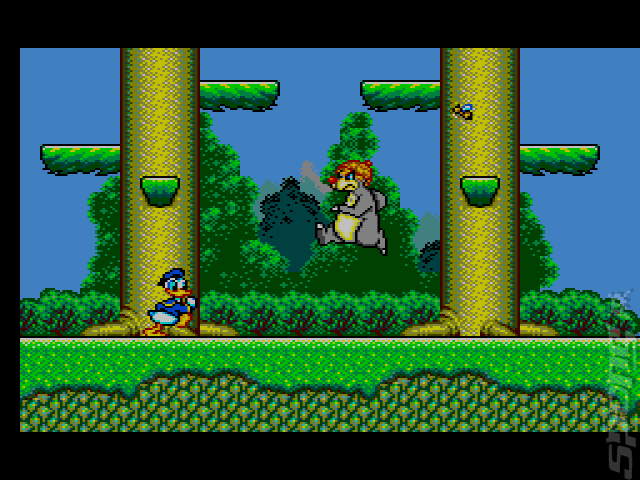 The Lucky Dime Caper starring Donald Duck - Sega Master System Screen