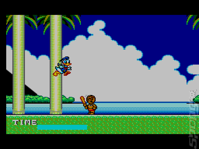 The Lucky Dime Caper starring Donald Duck - Sega Master System Screen