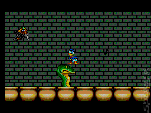 The Lucky Dime Caper starring Donald Duck - Sega Master System Screen