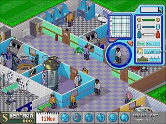 Theme Hospital - PC Screen