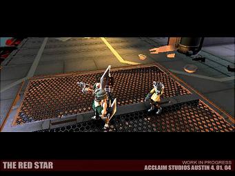 The Red Star - PS2 Screen