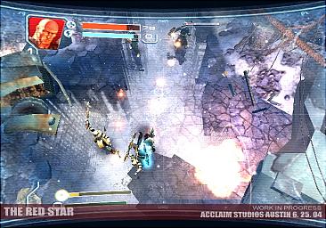 The Red Star - PS2 Screen