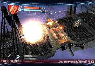 The Red Star - PS2 Screen