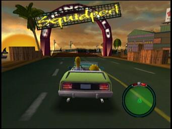The Simpsons: Hit and Run - Xbox Screen