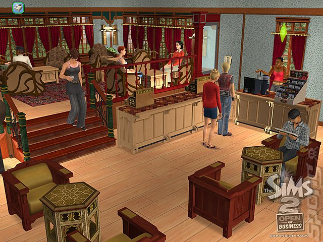 The Sims 2: Open For Business - PC Screen