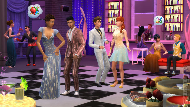 The Sims 4: Bundle (Spa Day + Perfect Patio & Luxury Party Stuff) - PC Screen