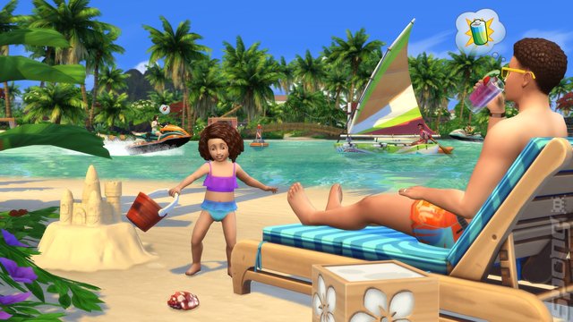 The Sims 4: Island Living - PC Screen
