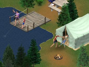 The Sims on Holiday - PC Screen