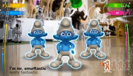 The Smurfs: Party Pack - Wii Screen