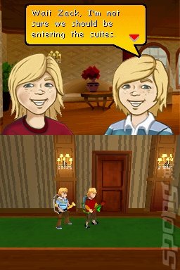 The Suite Life Of Zack & Cody: Circle of Spies - DS/DSi Screen