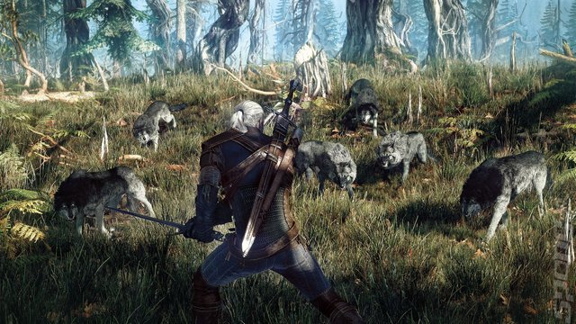 The Witcher III: Wild Hunt and Dark Souls III - Xbox One Screen