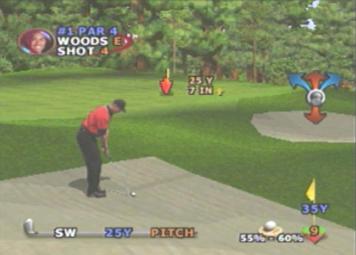 Tiger Woods PGA Tour 2000 - PlayStation Screen