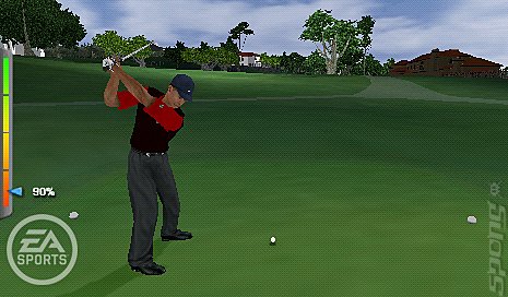 Tiger Woods PGA Tour 06 - PSP Screen