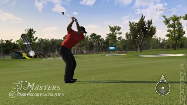 Tiger Woods PGA Tour 12: The Masters - PS3 Screen