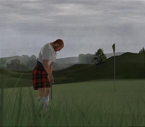 Tiger Woods PGA Tour 2004 - PC Screen